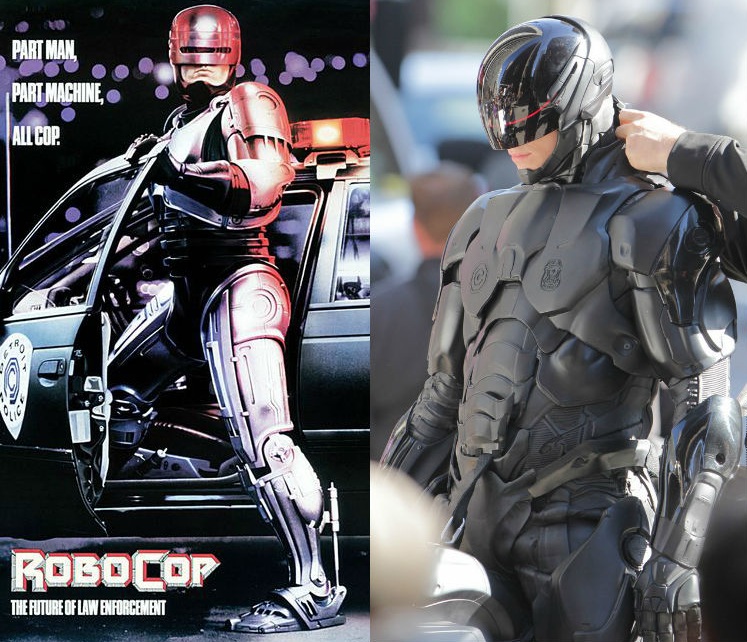 Photos : Robocop 1987 vs 2013.
